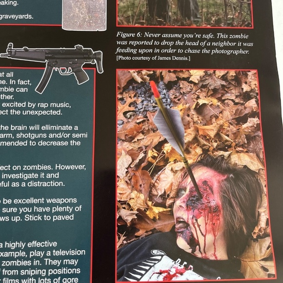 Zombie Survival Guide Laminated Poster College Wall Room Decor Sz 24x36 inch - Picture 5 of 7